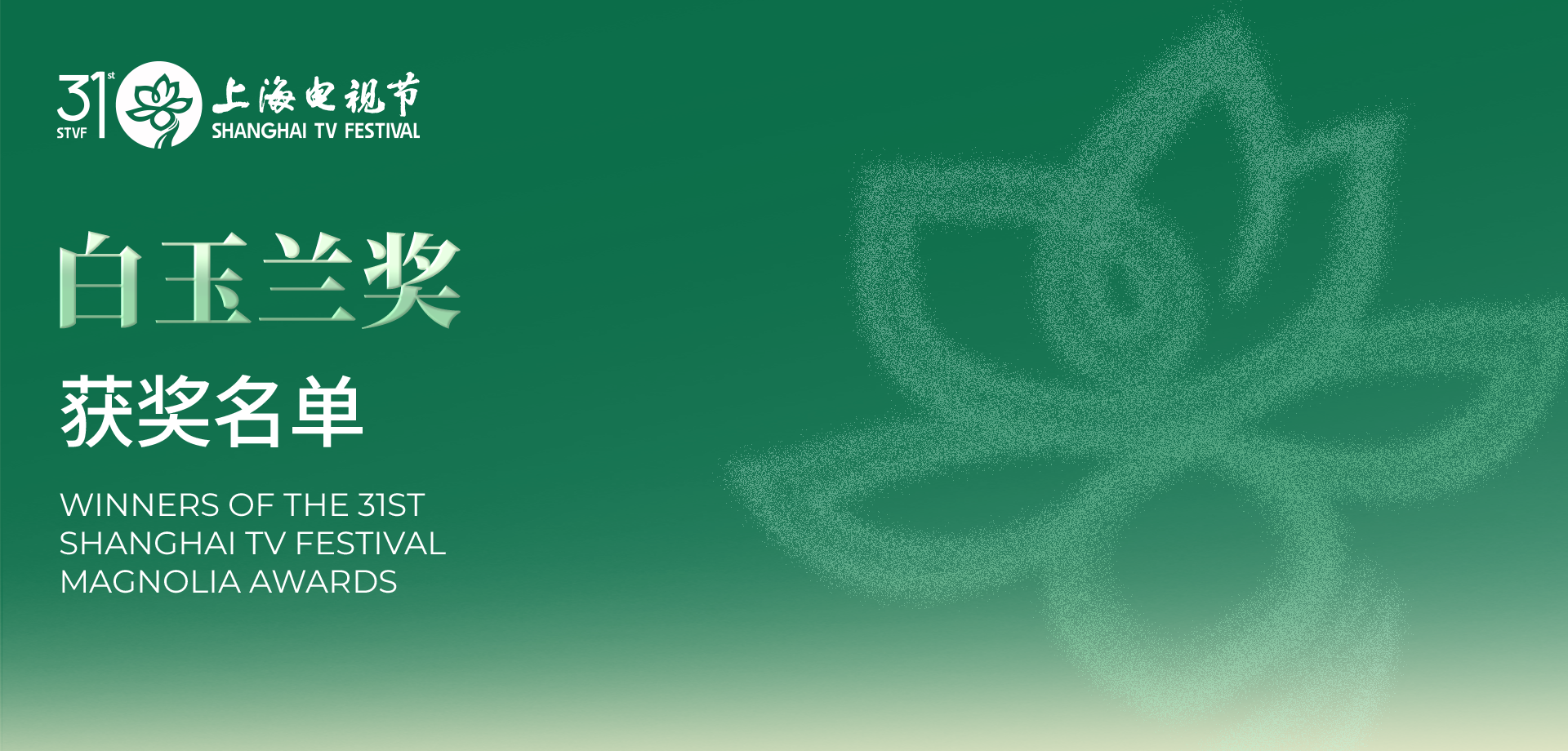第31届上海电视节白玉兰奖获奖名单